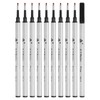 PATIKIL Rollerball Pen Refills Smooth Writing Gel Ink, 0.7mm Metal