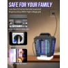 New Fi Bug Zapper Outdoor, Mosquito Zapper with LED Light,