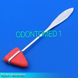 ODM Medical Reflex Taylor Percussion Tendon Neuro Hammer,Red