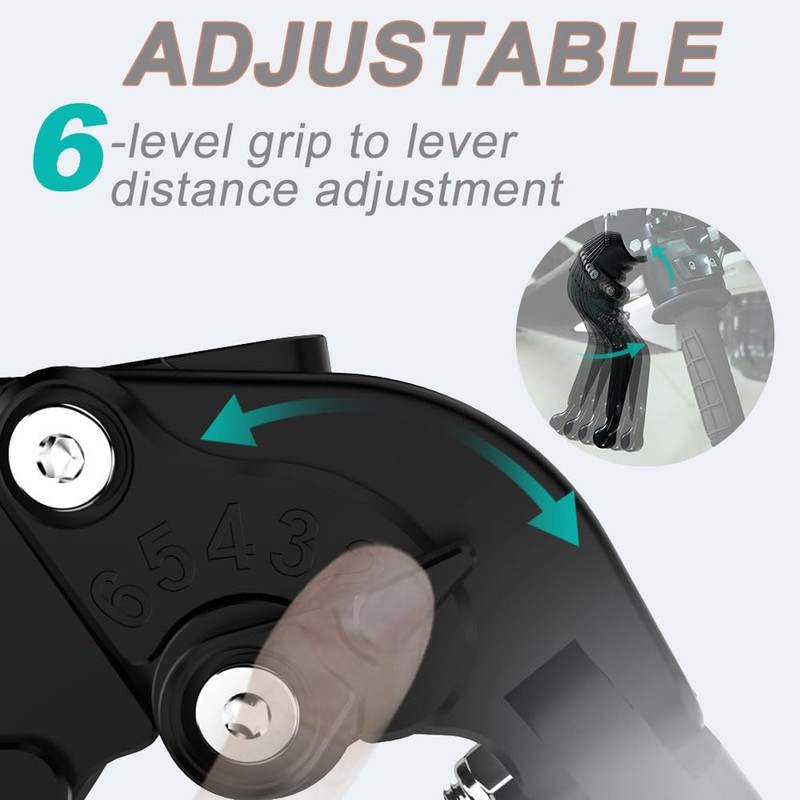 xitomer CNC Brake Clutch Handle Levers, Fit for CB1000R/RA 08-17,