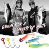 THKFISH Jig heads fishing bait hook kit soft bait hooks,