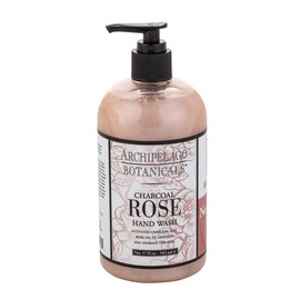 Archipelago Charcoal Rose Hand Wash, 17 fl. oz.