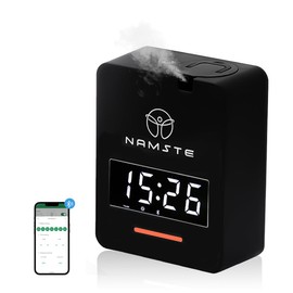 Namste Smart Waterless Diffuser HVAC Scent Machine with Clock & Bluetooth Control 3000 Sq.Ft - Essential Oil Level Monitoring 300ML Diffusers Cold Air Tech for Large Room Home Office Aromatherapy
