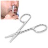 ANKROYU Beard Nose Hair Shears, Stainless Steel Nose Hair Scissors,