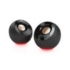 Creative Pebble SE Black RGB Lighting Powered USB Powered 3.5mm