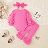 CETEPY New Born Clothes Baby Girl Infant Fall Winter Outfits