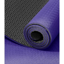 IUGA Tapete de yoga antideslizante y antidesgarros, ecolgico, tapete de yoga caliente, tapete grueso para entrenamiento y ejercicio para yoga,...     