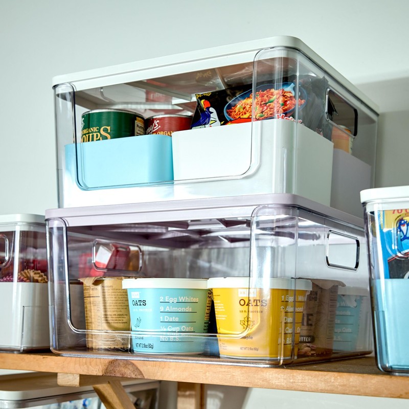 Rosanna Pansino x iDesign Recycled Plastic Open Front Kitchen Storage