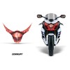 AMR Racing Sport Bike Headlight Eye Graphics Decal Cover Compatible