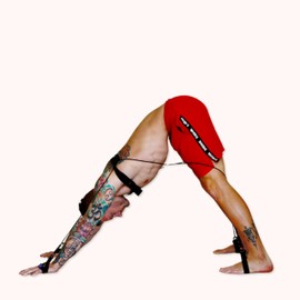 PhysicalMind Institute TYE4® - Pilates Wearable Resistance/Assistance; Total Body Exercise; Core strengthening, Portable, Home Gym, Pilates, Yoga, Barre, Posture, Stretching, Balance