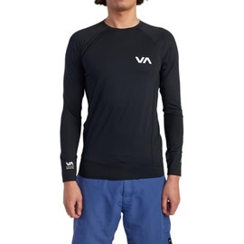RVCA Men's RVCA Ls Rashguard Black X-Large