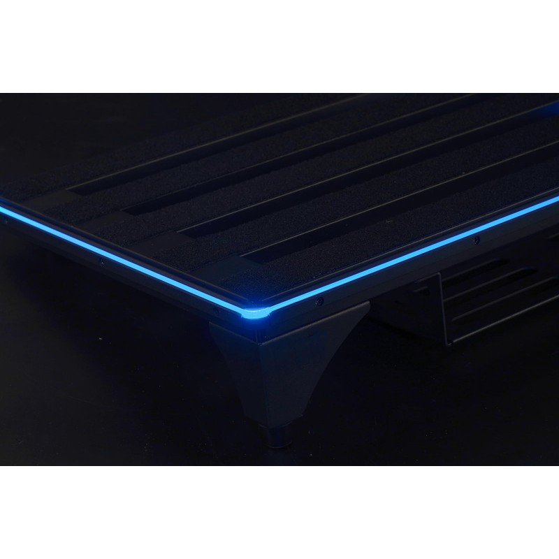 SOYAN RGB Glowing Guitar Pedal Board with Multiple Dynamic Lighting