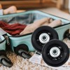 Suitcase Luggage Wheel Replacement Kit Universal Rubber Wheels Swivel Bearing