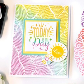 HERO ARTS Cling STMP, Abstract Fields Bold Prints