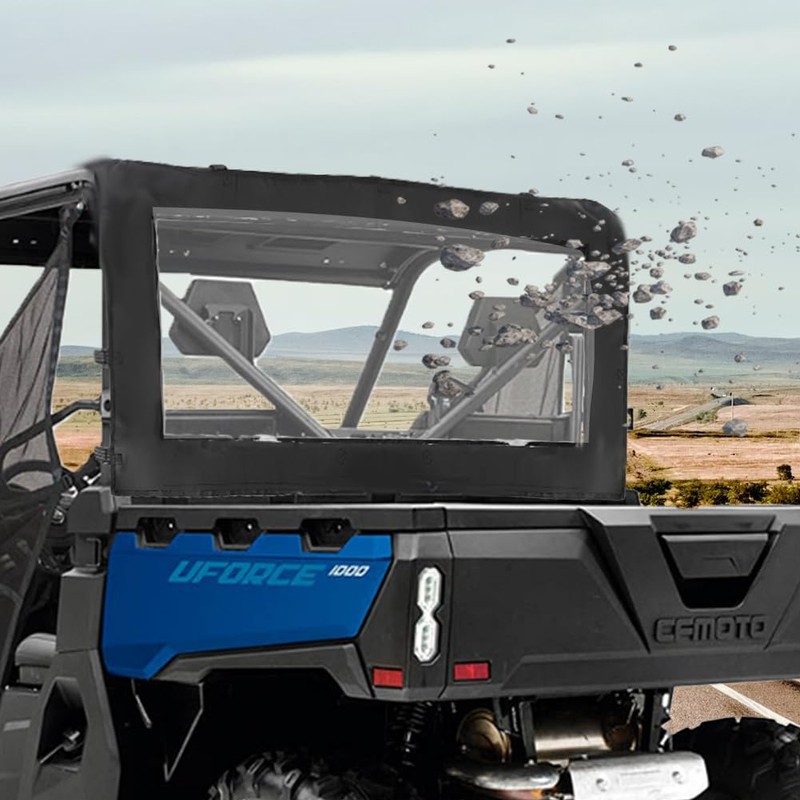 YONQIFON Uforce 1000 Rear Window Compatible with CFMOTO Uforce 1000/1000