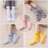 SISOSOCK 5 Pairs Fuzzy Soft Cozy Comfortable Socks for Women,