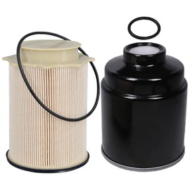BZANPAR Fuel Filter Water Separator Set for Dodge Ram 2500 3500 4500 5500 6.7L Cummins Turbo Diesel Engines of 2013 2014 2015 2016 2017 2018, Replacement for 68157291AA 68197867AA