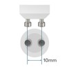 Crompton Lamps LED GU10 Spotlight 5W Thermal Plastic 3000K Warm