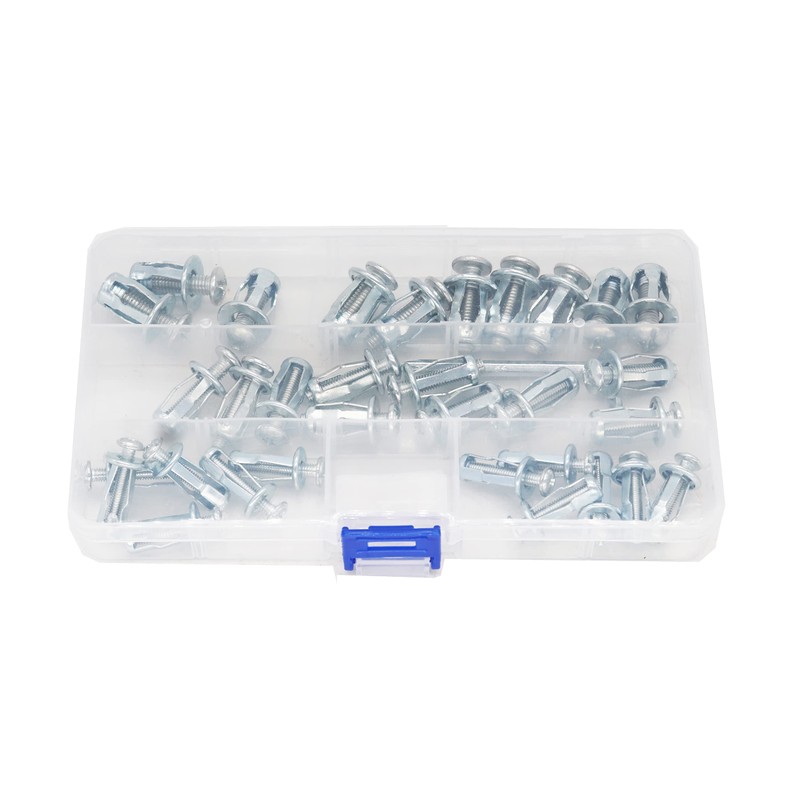 binifiMux 32-Pack M4 M5 M6mm Jack Nuts Assortment Kit, Petal