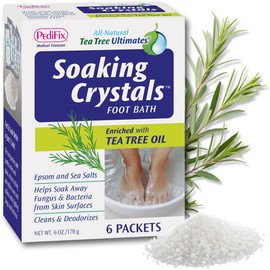PediFix Soaking Crystals Foot Bath - (6) 1 oz. packets per box