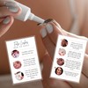 False Lashes How To Apply Card | 30 Pack |