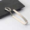 UPKOCH 2pcs Snail Tong Snail Fork Stainless Steel Mini Kitchen