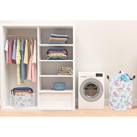 Essme Kids Dinosaur Laundry Basket,Dinosaur Laundry Hamper for Boys Room Decor,Baby hamper,Nursery Hamper,Cute Basket.(Cute Dinosaur )