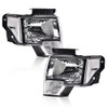 G-PLUS Headlights Assembly, Compatible with 2009-2014 Ford F150 09-14 Headlamp,