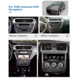 ZWNAV 6.9" IPS Screen 1DIN Universal Android Multimedia Player GPS Navigation Auto Audio Stereo Radio Recorder Head Unit