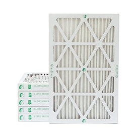 14x25x2 MERV 13 AC & Furnace 2" Depth Air Filters. Box of 6. Actual Size: 13-1/2 x 24-1/2 x 1-3/4