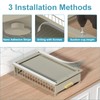 HOMEBOSILY Under Sink Organizer, 2 Pack Pull Out Kitchen Cabinet