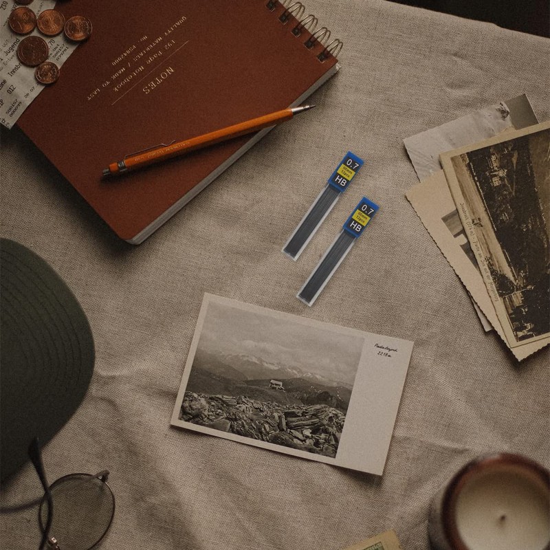 XPEX Pencil Leads 0.7mm 120 Leads Shatterproof Pencil Leads Write