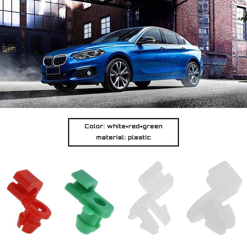 EMSea 24pcs Car Door Lock Rod Linkage Retainer Clips Left