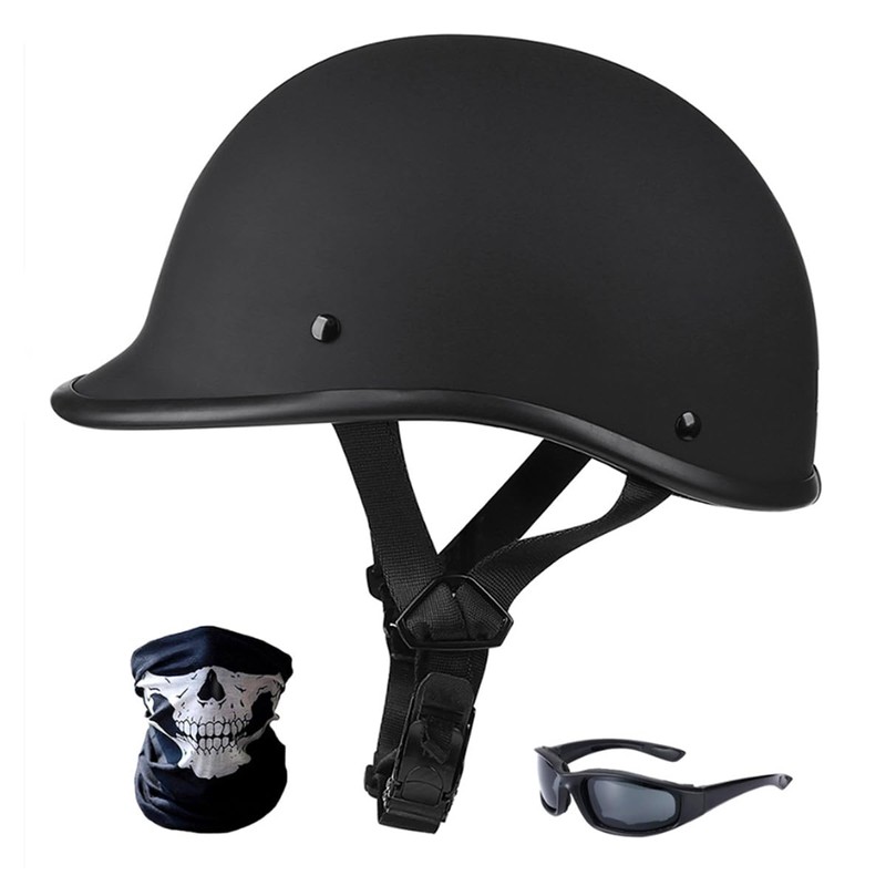 Half Cap Motocross Helmets Adult Half Shell Open Face Motorcycle