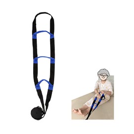 NEPPT Bed Rail Assistance Devices Adjustable Bed Rail Assist Handle Ladder Hoist Frame Grips Medical Safety Pull Up Soft Rope Lifter Bedcaddie Trapeze for Adults, Elderly, Disabled, Handicap (Black)