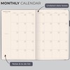 Skyline Hourly Weekly Planner – Undated Agenda & Daily Appointment