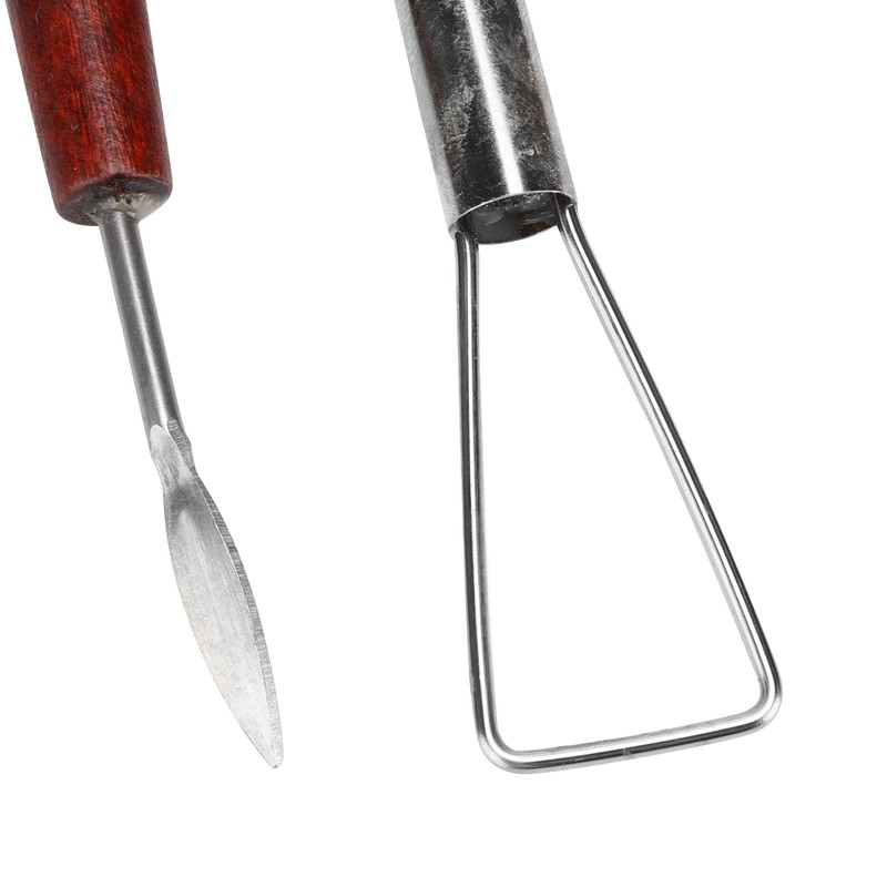 12pcs Soft Clay Carving Tools Multipurpose Stainless Pottery Accessories with