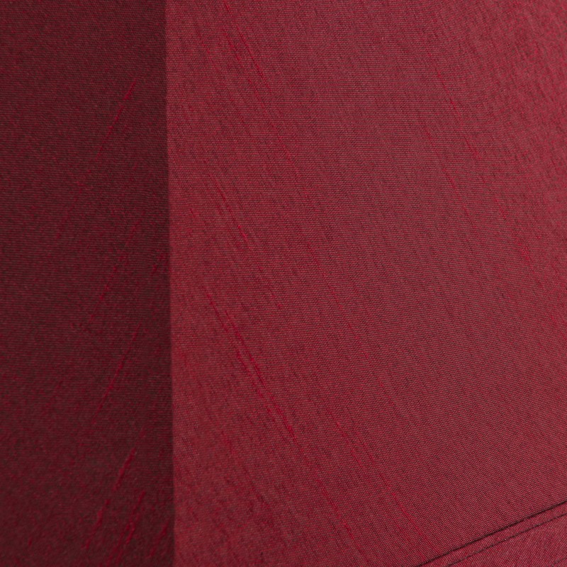 GO&SO Set of 2 Burgundy Bell Lamp Shades Fabric Lampshade,