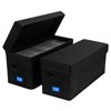 BOATISLE CD Case Holder with Handles and Lid – CD