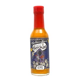 Torchbearer Sauces Garlic Reaper Sauce, 5 ounces - Carolina Reaper Peppers - All Natural, Vegan, Extract-Free, Made in USA and Featured on Hot Ones