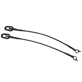 RLB-HILON Tailgate Cable Compatible with Dodge Ram 1500 2500 3500 1994 to 2002 Year, 55345124AB 55345125AB, Lift Gate Support Straps Pickup