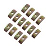 Guifeng 14PCS Alloy Half Moon Nut Spacer M6 29x11mm Half