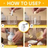 Multi-Functional Manual Food Processor Vegetable Chopper, Hand-Powered handle Onion Chopper