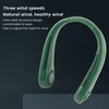 Bladeless Neck Fan Multifunction 3 Speeds USB Charging Wearable Portable