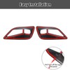 HTHE Exterior Front Fog Light Bezel Frame Cover Trim Front