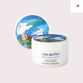 Nature Republic Shea Butter Steam Cream Fresh Shea Butter Steam Cream Fresh for oily and combination skin / 네이쳐리퍼블릭 쉐어버터 스팀 크림 프레시 쉐어버터 스팀 크림 프레시 지복합성 피부용
