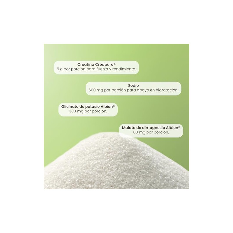 Matter U-nit Stronger, Electrolitos Sin Azucar Premium con Creatina Creapure®,
