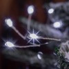 PCORES Fairy Lights Plug in, 10M 300LED Cool White Silver