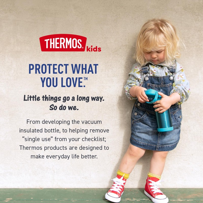 THERMOS FUNTAINER - Botella de acero inoxidable con aislamiento al