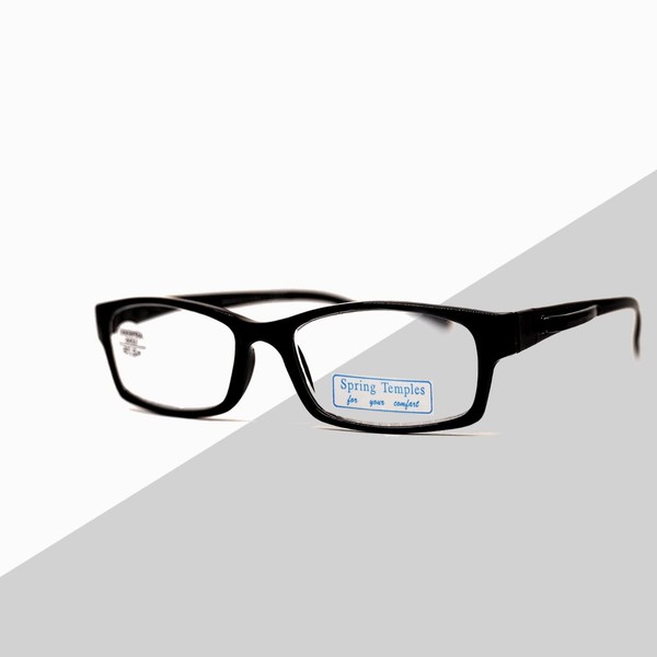 OPTI-CLIP Reading Glasses With Built In Pocket Clip- Scratch Resistant